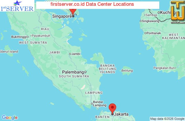 Datacenter locations for firstserver.co.id