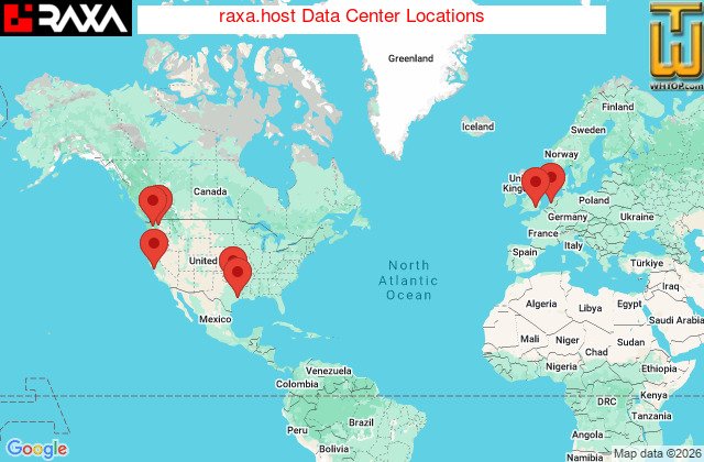 Datacenter locations for raxa.host