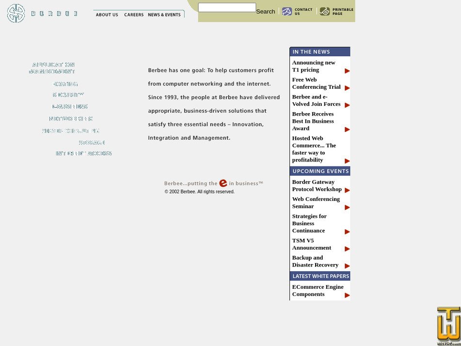 berbee.com screenshot