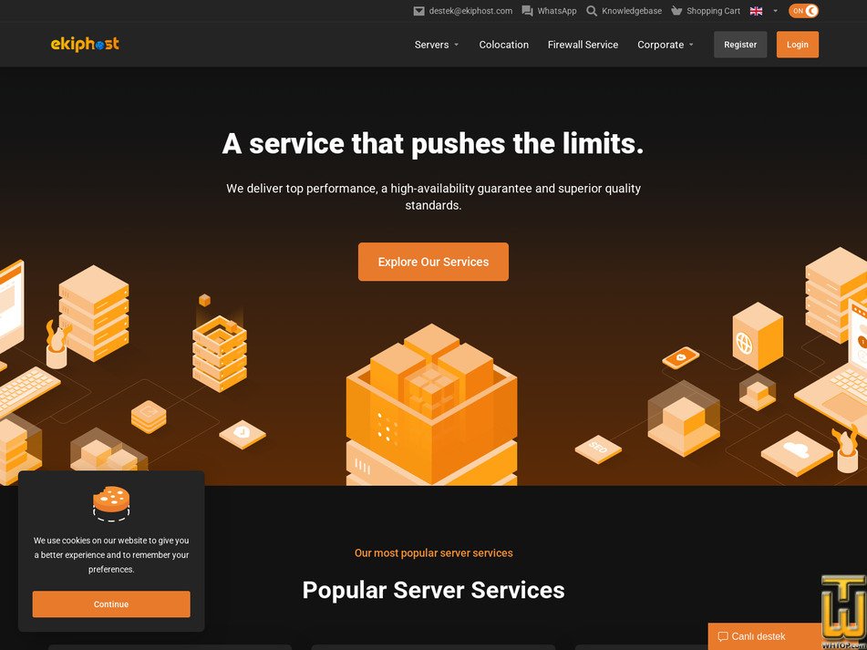 ekiphost.com screenshot