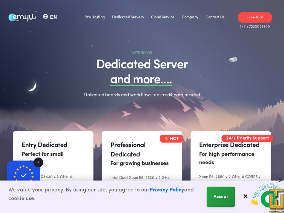 emyui.com screenshot