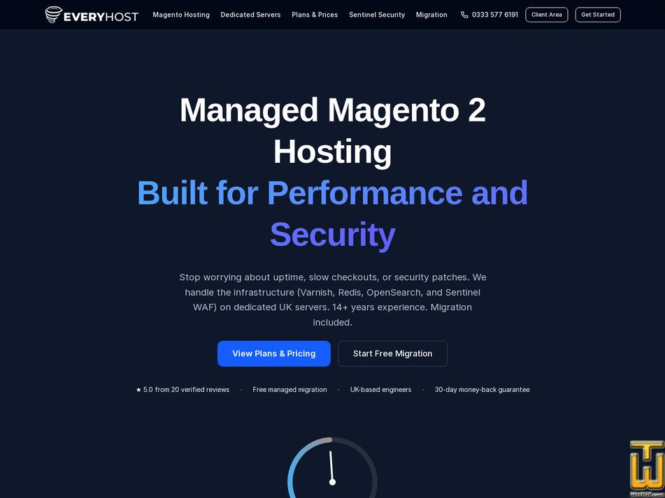 everyhost.co.uk screenshot