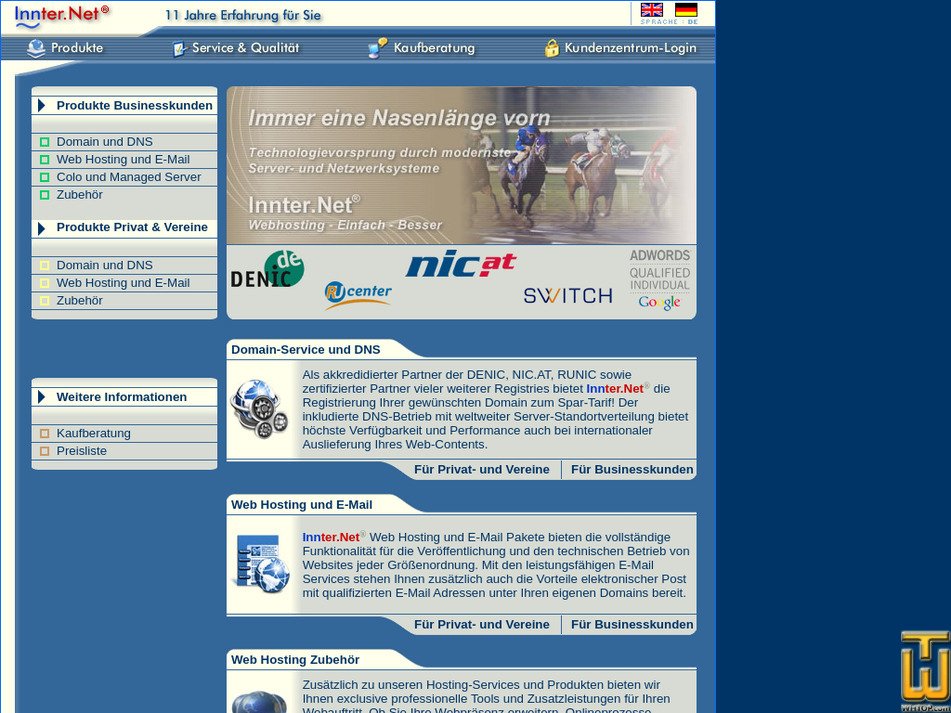 innter.net Bildschirmfoto