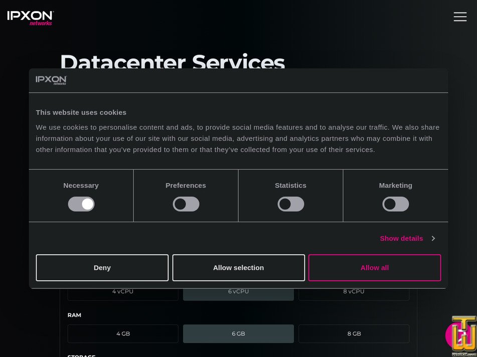 Tomado en 30 noviembre, 2025 ipxon.com captura de pantalla