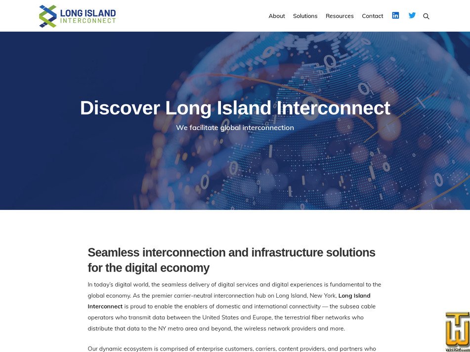 longislandinterconnect.com screenshot