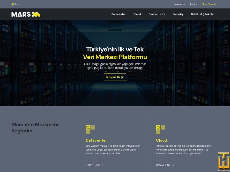 Taken on 27 February, 2026 marsdatacenter.com screenshot