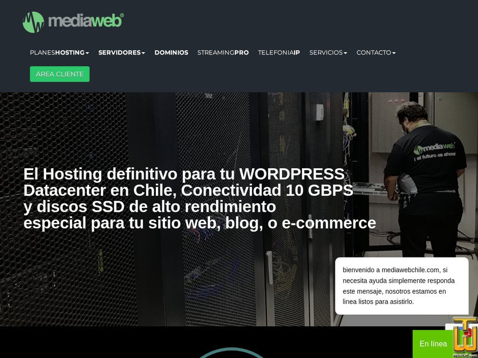 mediawebchile.com captura de pantalla