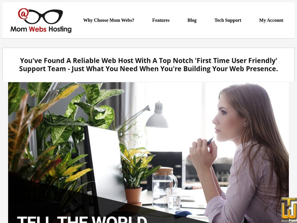 momwebs.com screenshot