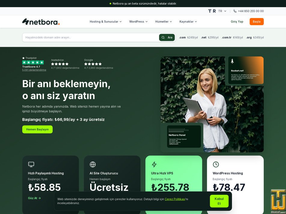 netbora.com screenshot