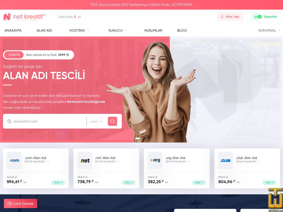 netkreatif.com.tr screenshot