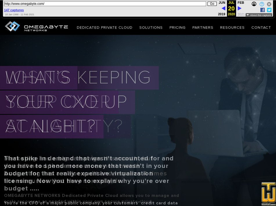 omegabyte.com screenshot