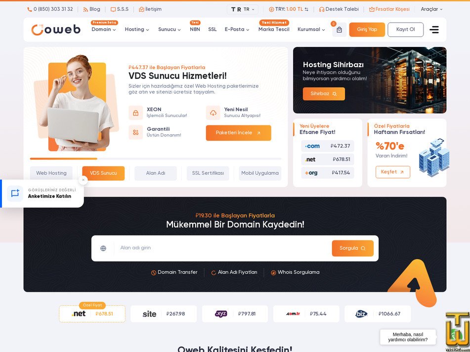 oweb.net.tr screenshot
