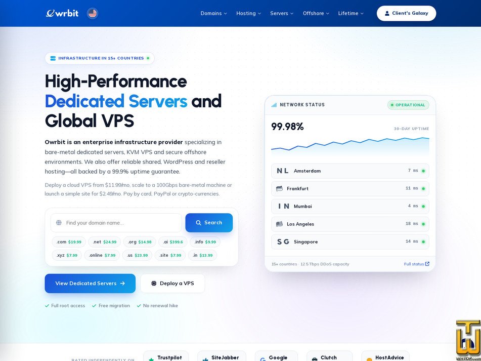 owrbit.com screenshot