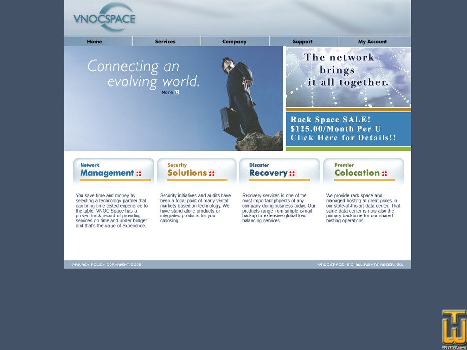 vnocspace.com screenshot