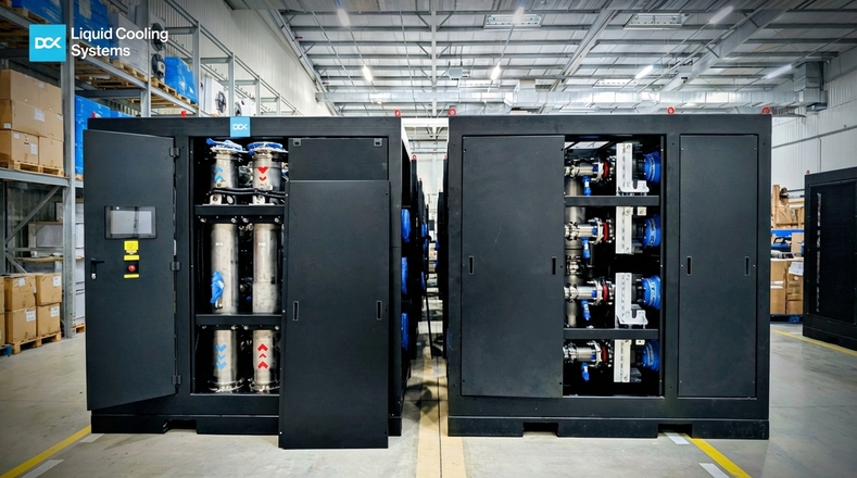 DCX Unveils 8MW Liquid Cooling Unit for Next-Gen AI