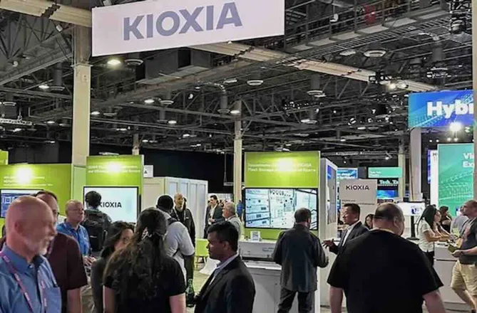 KIOXIA Brings AI Flash Storage Story To HPE Discover 2026