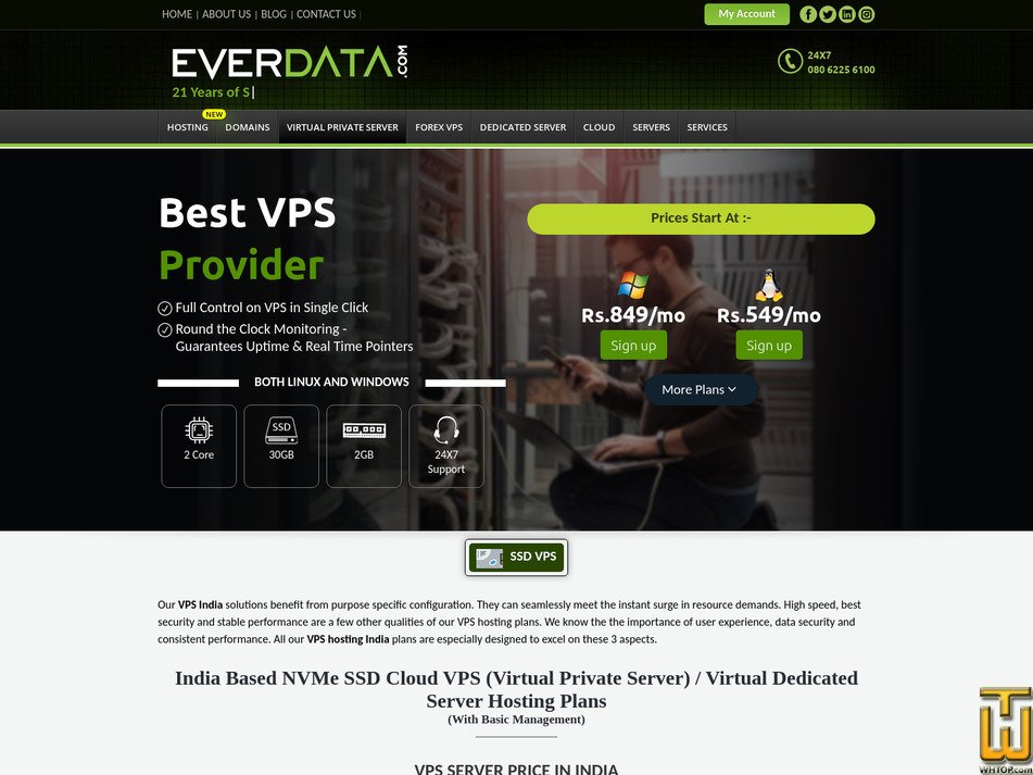 Taken on 1 July, 2025 screenshot of VPS 4 from everdata.com