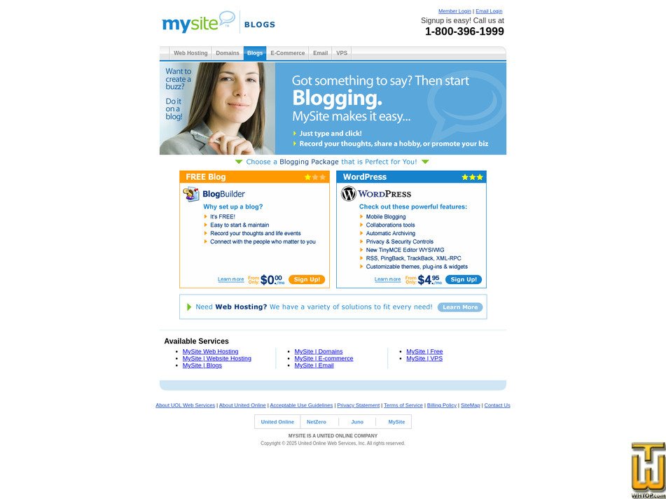 Taken on 4 February, 2025 screenshot of WordPress from mysite.com