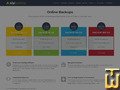 Taken on 16 September, 2026 screenshot of Online Backup from alphosting.ch