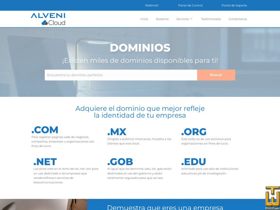 Taken on 21 July, 2026 screenshot of .com from alvenicloud.com