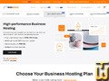 Taken on 1 October, 2026 screenshot of Business Hosting Starter from bigrock.in