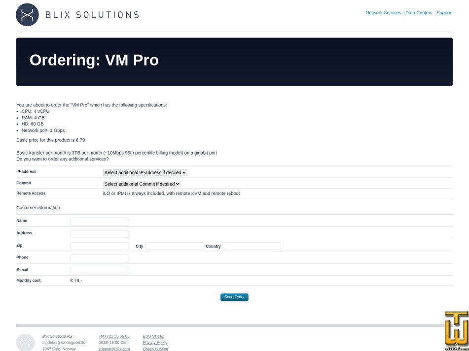 Taken on 28 July, 2026 screenshot of VM Pro from blix.com