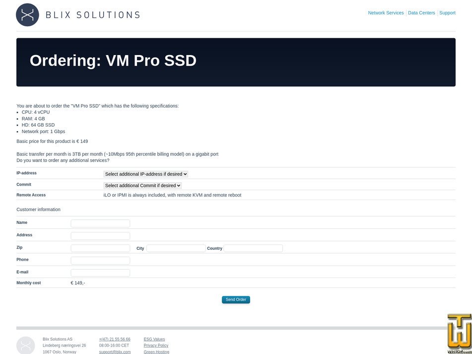 Taken on 28 July, 2026 screenshot of VM Pro SSD from blix.com