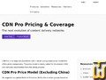 screenshot of CDN Pro Free Trial from cdnetworks.com