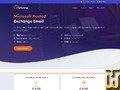 Taken on 27 May, 2026 screenshot of Exchange Online Plan 1 from certahosting.co.uk