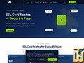 screenshot of Sectigo Positive SSL from cliqhost.com