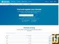 screenshot of .com from crservers.com