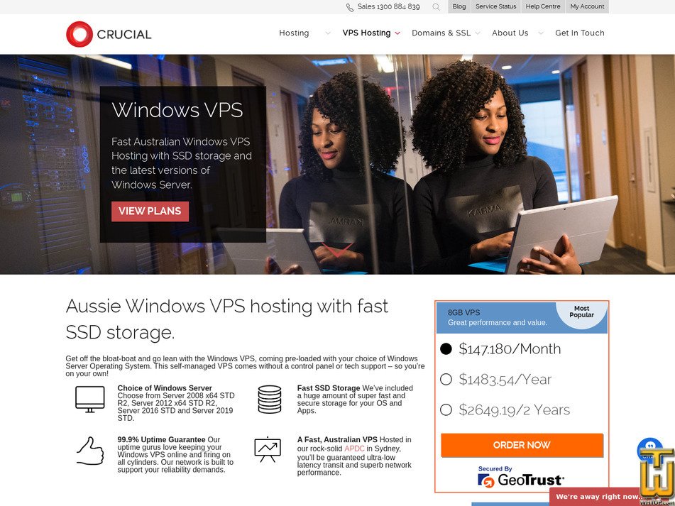 Taken on 11 April, 2026 screenshot of Windows 4GB from crucial.com.au