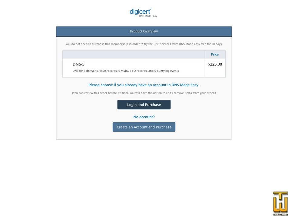 Taken on 15 May, 2026 screenshot of DNS-5 from dnsmadeeasy.com