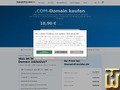 Taken on 11 September, 2026 screenshot of .COM from domainprovider.de
