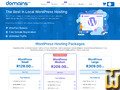 Taken on 30 July, 2026 screenshot of WordPress XL from domains.co.za