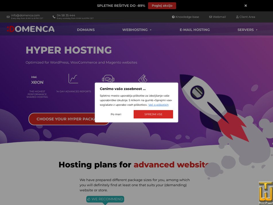 Taken on 26 January, 2026 screenshot of Hiper L from domenca.com