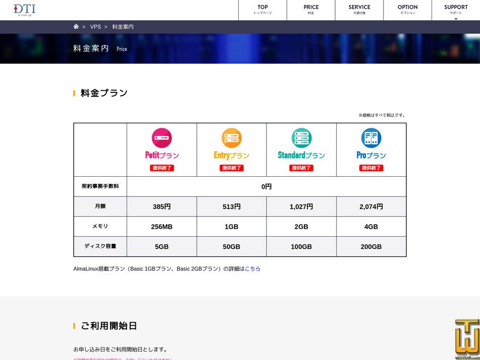 Taken on 5 May, 2026 screenshot of Petit Plan from dream.jp