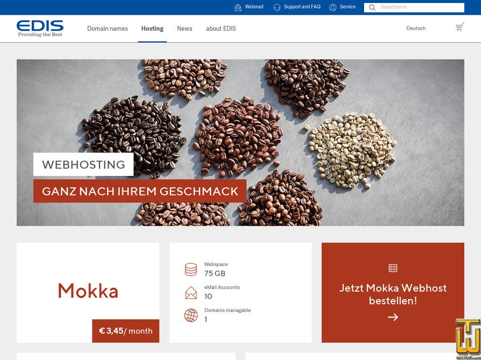 Taken on 12 May, 2026 screenshot of Mokka from edis.at
