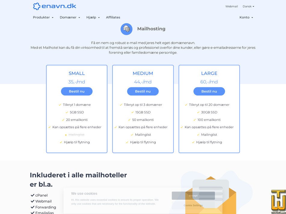 Taken on 6 May, 2026 screenshot of MEDIUM from enavn.dk