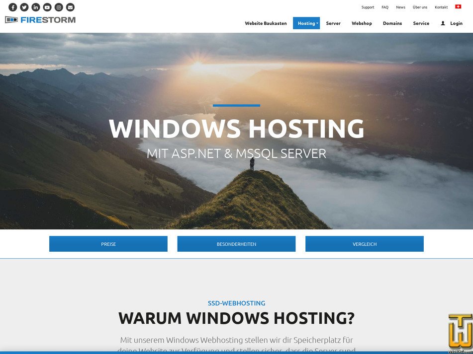 Taken on 20 March, 2026 screenshot of Windows FireMini from firestorm.ch