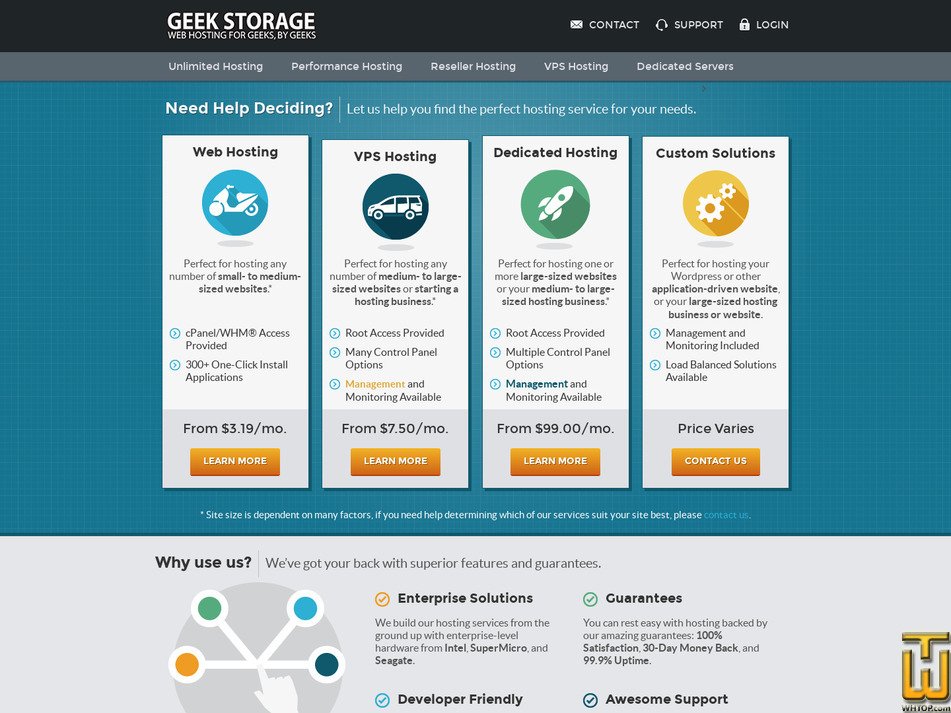 Taken on 4 September, 2026 screenshot of Custom Solutions from geekstorage.com