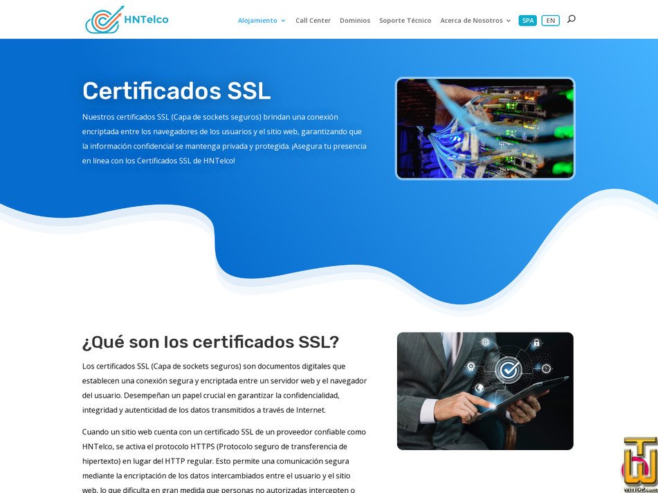 Taken on 1 August, 2026 screenshot of RapidSSL from hntelco.com