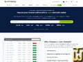 screenshot of .com from hostafrica.co.za