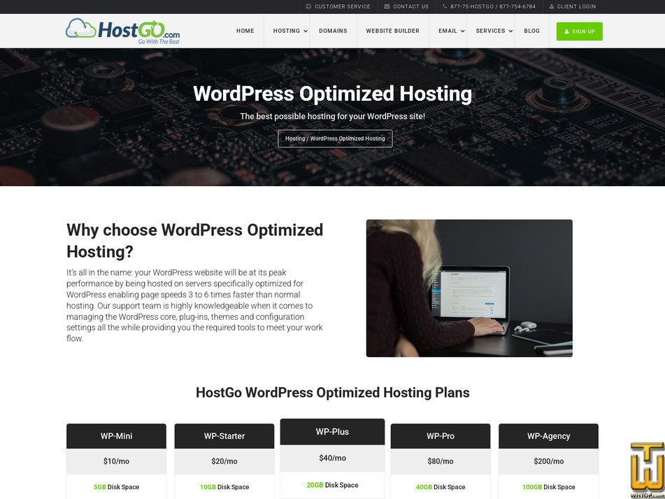 Taken on 13 February, 2026 screenshot of WP-Plus from hostgo.com