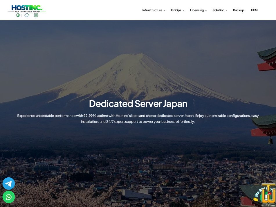 Taken on 24 August, 2026 screenshot of Japan Basic from hostinc.in