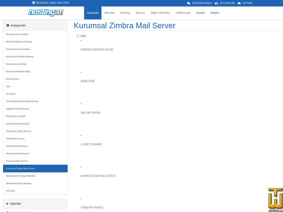 Taken on 11 August, 2026 screenshot of Zimbra Standard from hostingal.com