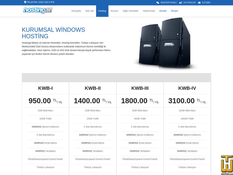 Taken on 11 August, 2026 screenshot of KWB-II from hostingal.com
