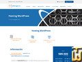 screenshot of Hosting WordPress from hostingplus.cl