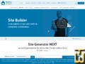 screenshot of Site Generator NEXT from hostingsolutions.it