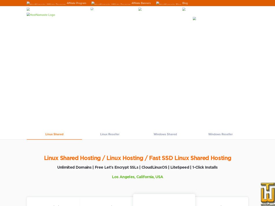 screenshot of Momentum from hostnamaste.com